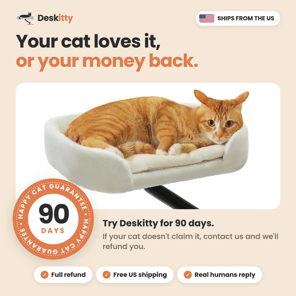 Cat Desk Bed